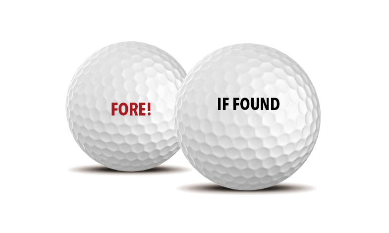 Golf Ball - Text customization